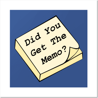 Memo Pad Posters and Art